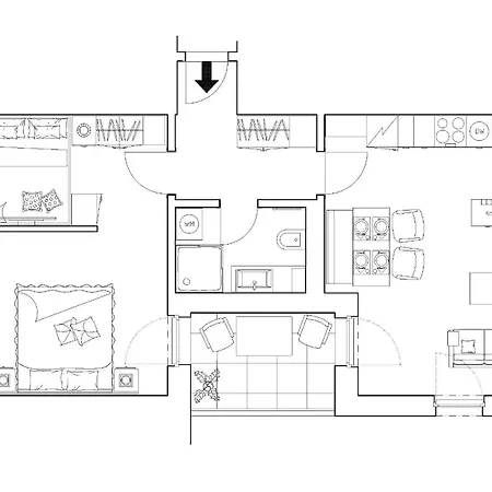 Craftsapartment - King Size Beds, Netflix And Nintendo